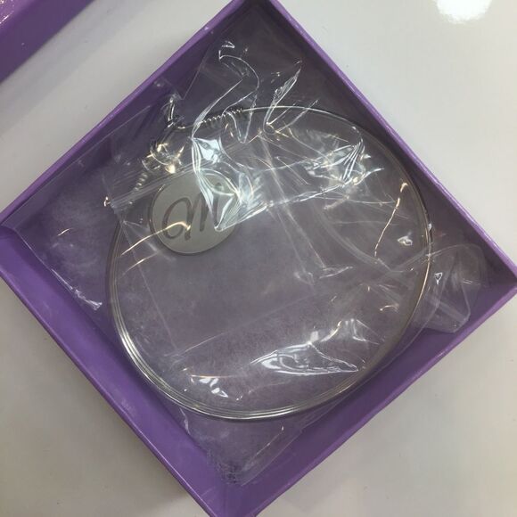 Personalized “M” initial w/ Pearl Bangle Bracelet - Picture 2 of 2